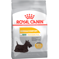 ROYAL CANIN  MINI DERMACOMFORT  Корм для собак с раздраженной и зудящей кожей 3кг
