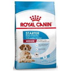 Royal Canin Medium Starter Mother&Babydog Сухой корм для щенков средних размеров до 2-х месяцев, беременных и кормящих сук