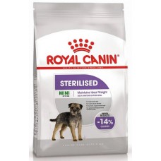 Royal Canin Mini Sterilised Сухой корм для взрослых стерилизованных собак мелких пород склонных к набору веса