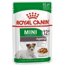 Royal Canin Mini Ageing 12+ Влажный корм для пожилых собак мелких пород старше 12 лет кусочки в соусе