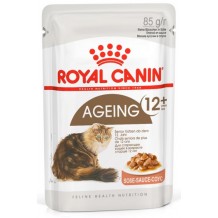 Royal Canin AGING 12+ Влажный корм для пожилых кошек в возрасте старше 12 лет, кусочки в соусе