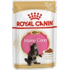 Royal Canin MAINE COON KITTEN Влажный корм для котят породы Мэйн Кун в возрасте до 15 месяцев, кусочки в соусе.