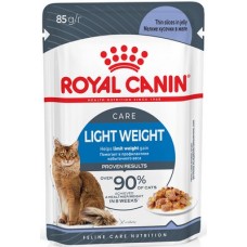 Royal Canin LIGHT WEIGHT CARE Влажный корм для взрослых кошек для профилактики избыточного веса кусочки в желе.