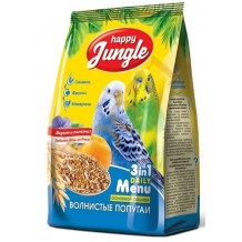 Happy Jungle корм для волнистых попугаев