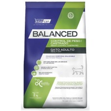 Vitalсan Balanced Cat Weight Control / Castrated Сухой корм для стерилизованных кошек и склонных к лишнему весу с курицей