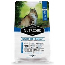 Vitalсan Nutrique Cat Healthy Maintenance +7 Сухой корм для кошек старше 7 лет Индейка, свинина