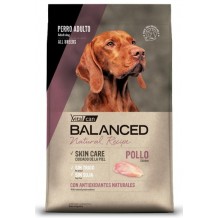 Vitalсan Balanced Dog Adult Natural Recipe Сухой корм для взрослых собак с курицей