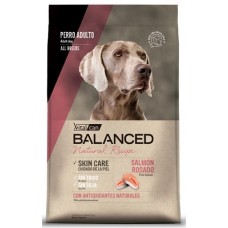 Vitalсan Balanced Dog Adult Natural Recipe Pink Salmon Skin and Care Сухой корм для взрослых собак всех пород с розовым лососем для кожи и шерсти