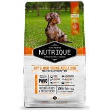 Vitalсan Nutrique Toy & Mini Young Adult Dog Сухой корм для взрослых собак мелких пород Индейка, свинина 350г