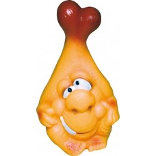 Зооник Игрушка для собак "Веселая ножка" с пищалкой 13 см