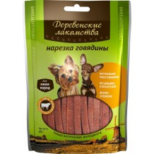 Деревенские лакомства для мини-пород Нарезка говядины