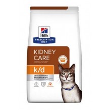 HILL'S  Prescription Diet сух.для кошек K/D лечение заболеваний почек, профилактика МКБ оксалаты, ураты