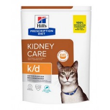 HILL'S  Prescription Diet сух.для кошек K/D лечение заболеваний почек, профилактика МКБ оксалаты, ураты Тунец
