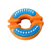 Leduvet Toys Игрушка для собак кольцо с щеткой и пищалкой