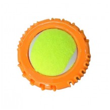 Leduvet Toys Игрушка для собак мяч резиновый с теннисным мячом внутри