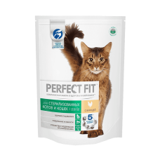 Perfect Fit сухой корм для стерилизованных кошек с курицей, Perfect Fit Sterile Chicken