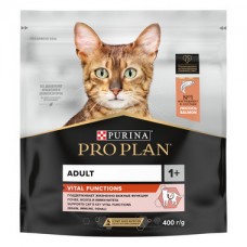 PRO PLAN® VITAL FUNCTIONS Сухой корм для взрослых кошек для поддержания функций почек, мозга и иммунитета с лососем 3кг