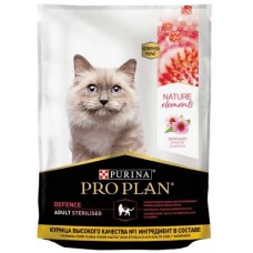 PRO PLAN  Nature Elements для взрослых стерилизованных кошек и кастрированных котов, с высоким содержанием курицы