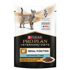 PRO PLAN® VETERINARY DIETS NF Renal Function Advanced Care (Поздняя стадия). Влажный диетический полнорационный корм для кошек для поддержания функции почек при хронической почечной недостаточности, с курицей