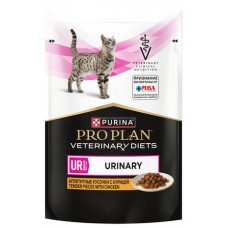 PRO PLAN® VETERINARY DIETS UR ST/OX Urinary Влажный диетический корм для кошек при болезнях нижних отделов мочевыводящих путей, с курицей