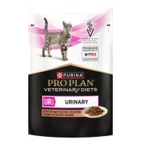 PRO PLAN® VETERINARY DIETS UR ST/OX Urinary Влажный диетический корм для кошек при болезнях нижних отделов мочевыводящих путей, с лососем