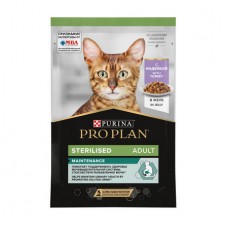 PRO PLAN® Sterilised MAINTENANCE Влажный корм для взрослых стерилизованных кошек, с индейкой в желе, 85 г