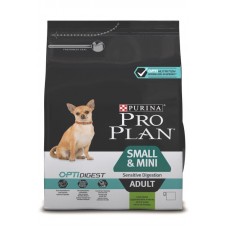 PRO PLAN сух.корм для взрослых собак мелк.пород чувств пищ.ягненок 3кг