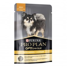 PURINA PRO PLAN пауч для взрослых собак с курицей