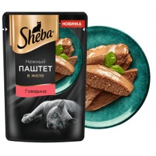 Sheba паштет с говядиной