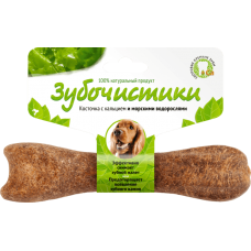 Зубочистики для собак средних пород со вкусом морских водорослей